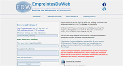 Desktop Screenshot of images.empreintesduweb.com